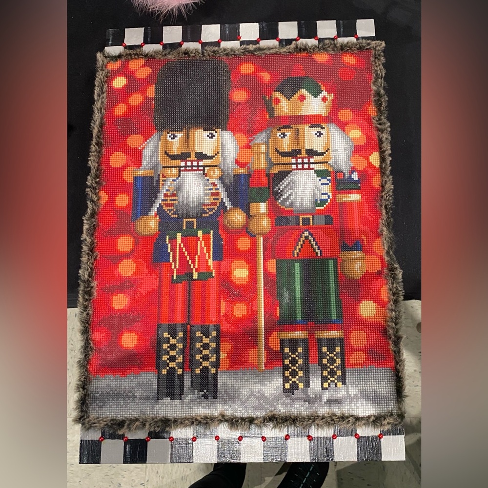 Diamond art Nutcracker wall art
